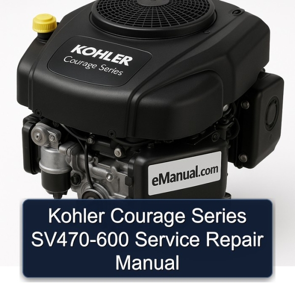 Kohler Courage Series SV470-600 Service Repair Manual