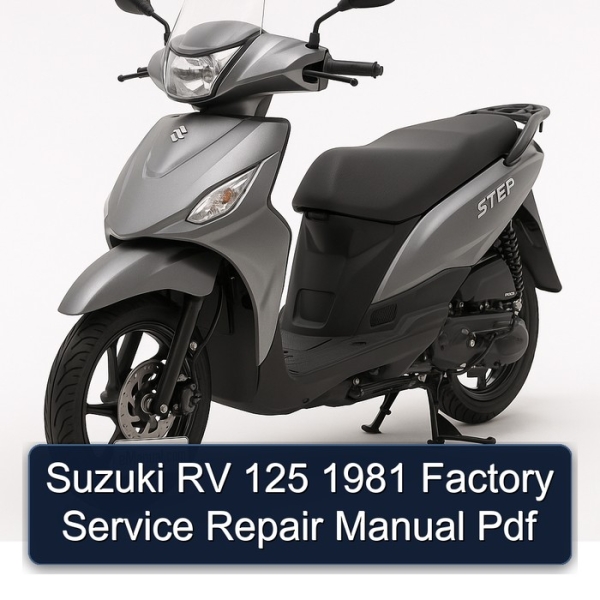 Suzuki RV 125 1981 Factory Service Repair Manual Pdf
