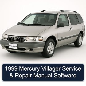 1999 Mercury Villager Service & Repair Manual Software