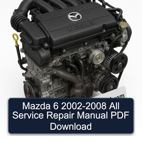 Mazda 6 2002-2008 All Service Repair Manual PDF Download