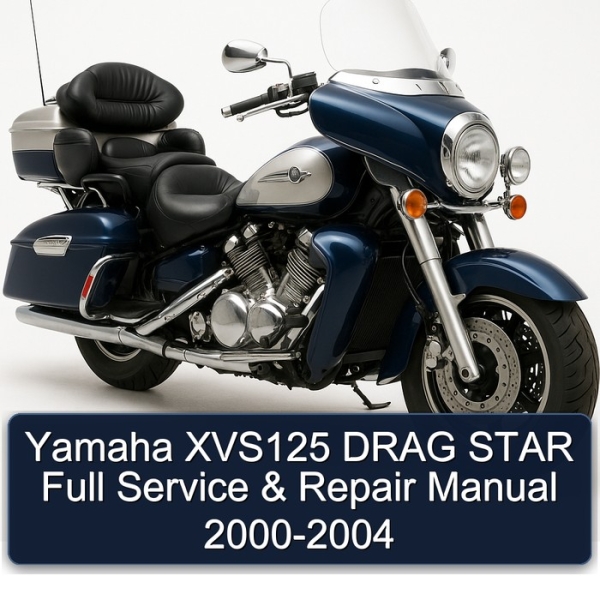 Yamaha XVS125 DRAG STAR Full Service & Repair Manual 2000-2004