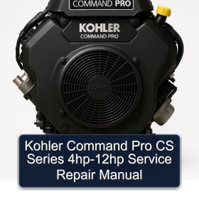Kohler Command Pro CS Serie 4-12 PS Reparaturhandbuch