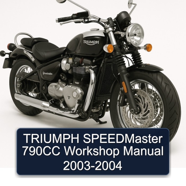 TRIUMPH SPEEDMaster 790CC Workshop Manual 2003-2004