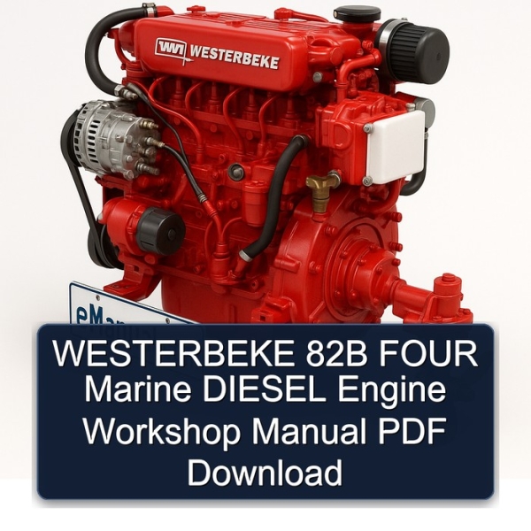 WESTERBEKE 82B FOUR Marine DIESEL Engine Workshop Manual PDF Download