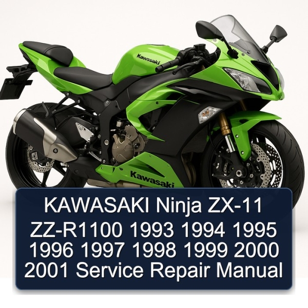 KAWASAKI Ninja ZX-11 ZZ-R1100 1993 1994 1995 1996 1997 1998 1999 2000 2001 Service Repair Manual