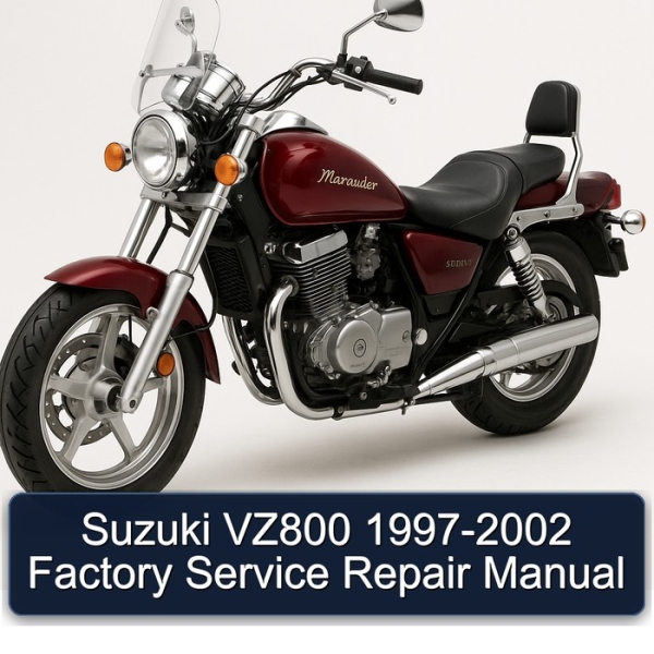 Suzuki VZ800 1997-2002 Factory Service Repair Manual