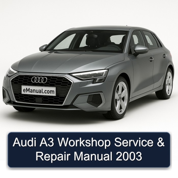 Audi A3 Workshop Service & Repair Manual 2003
