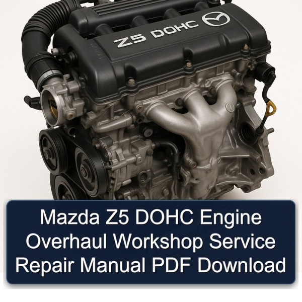 Mazda Z5 DOHC Engine Overhaul Workshop Service Repair Manual PDF Download
