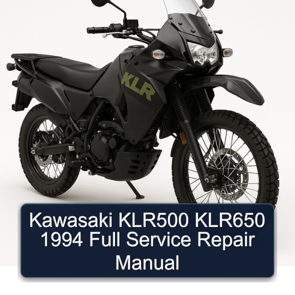 Kawasaki KLR500 KLR650 1994 Full Service Repair Manual