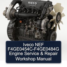 Iveco NEF F4GE0454C-F4GE0484G Engine Service & Repair Workshop Manual