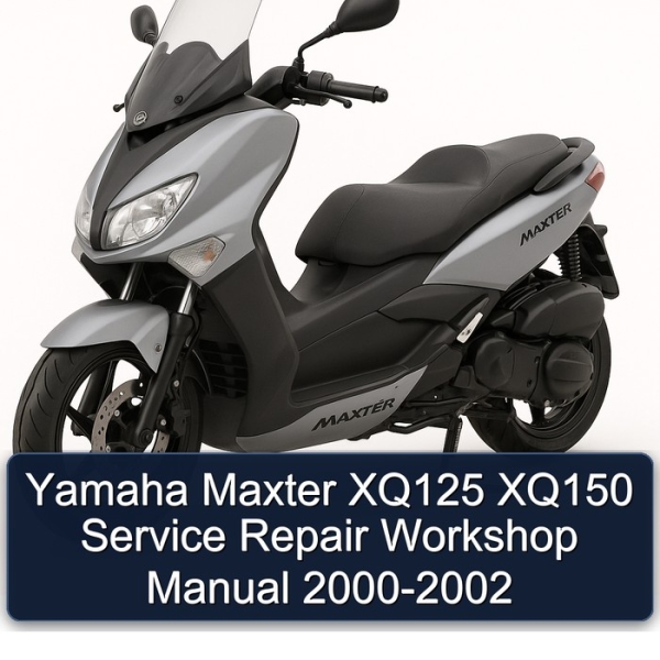 Yamaha Maxter XQ125 XQ150 Service Repair Workshop Manual 2000-2002