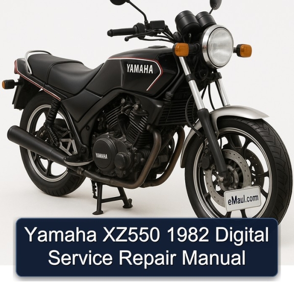 Yamaha XZ550 1982 Digital Service Repair Manual