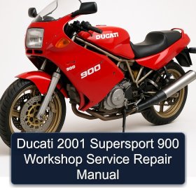 Ducati 2001 Supersport 900 Workshop Service Repair Manual