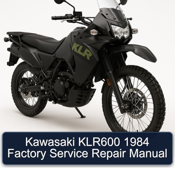 Kawasaki KLR600 1984 Factory Service Repair Manual