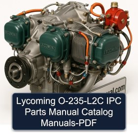 Lycoming O-235-L2C IPC Parts Manual Catalog Manuals-PDF