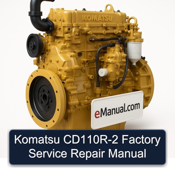 Komatsu CD110R-2 Factory Service Repair Manual