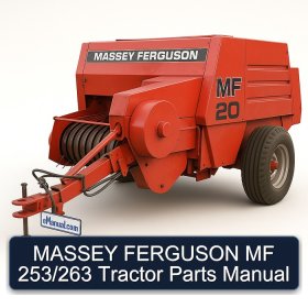 MASSEY FERGUSON MF 253/263 Tractor Parts Manual