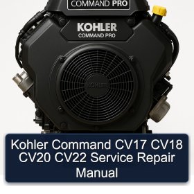 Kohler Command CV17 CV18 CV20 CV22 Manual de servicio y reparación