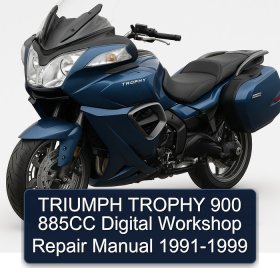 TRIUMPH TROPHY 900 885CC Digital Workshop Repair Manual 1991-1999