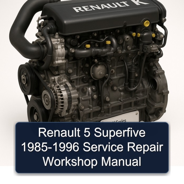 Renault 5 Superfive 1985-1996 Service Repair Workshop Manual