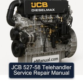 JCB 527-58 Telehandler Service Repair Manual