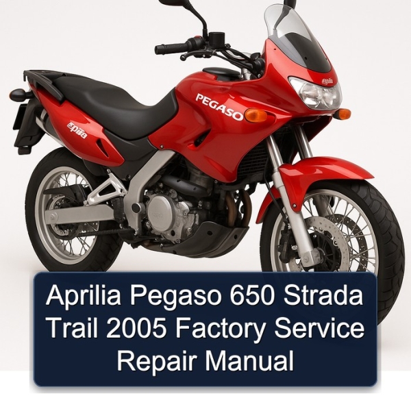 Aprilia Pegaso 650 Strada Trail 2005 Factory Service Repair Manual