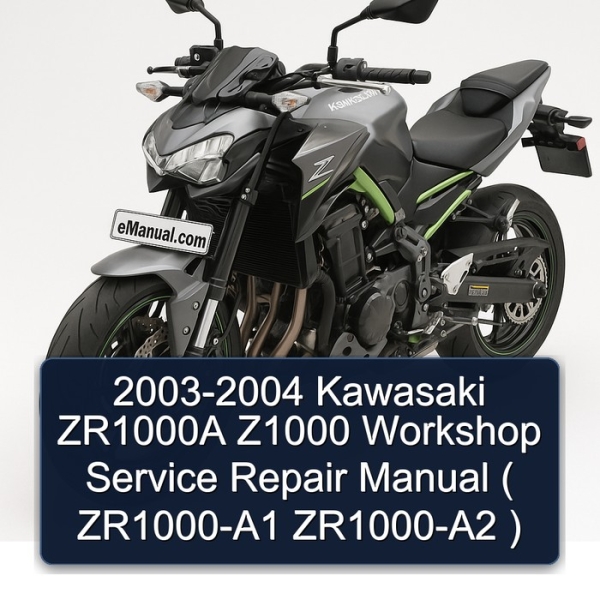 2003-2004 Kawasaki ZR1000A Z1000 Workshop Service Repair Manual ( ZR1000-A1 ZR1000-A2 )