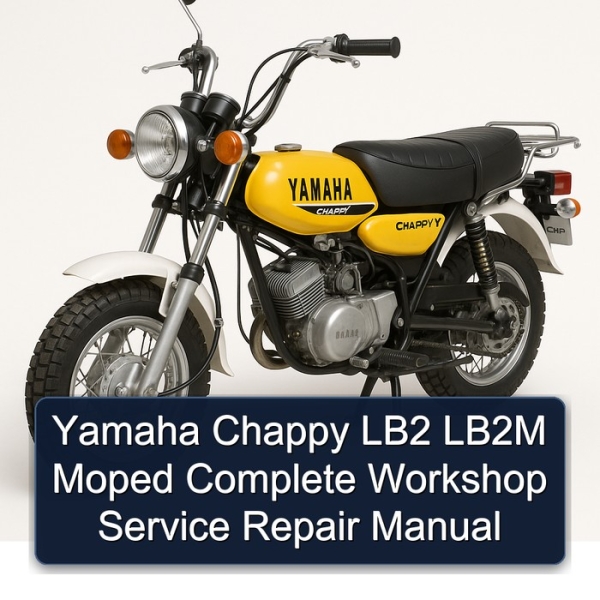 Yamaha Chappy LB2 LB2M Moped Complete Workshop Service Repair Manual