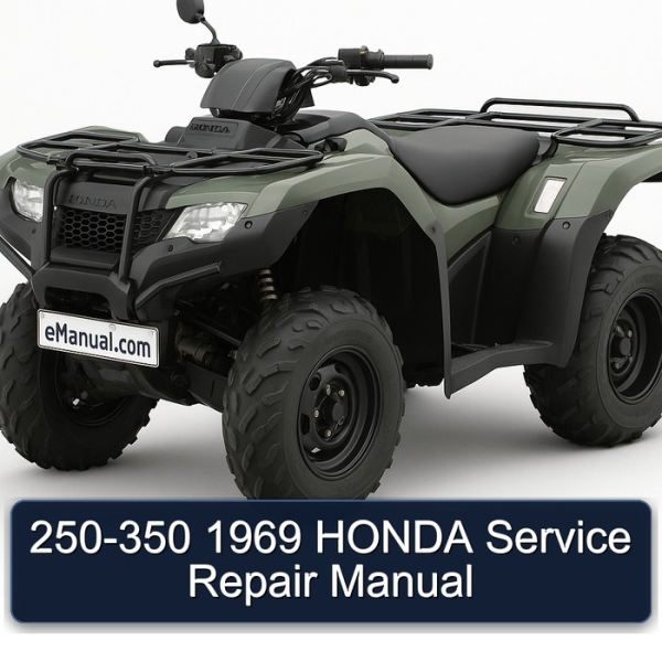 250-350 1969 HONDA Service Repair Manual