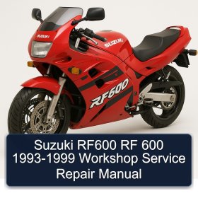 Suzuki RF600 RF 600 1993-1999 Workshop Service Repair Manual