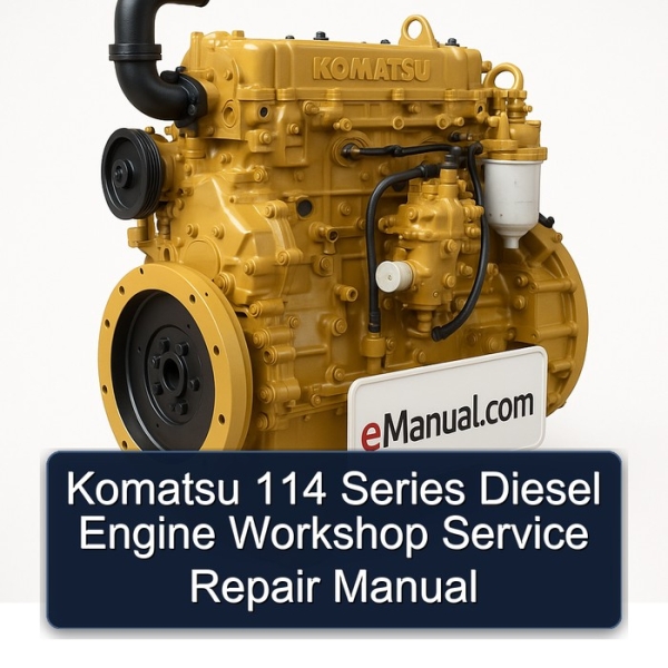 Komatsu 114 Series Diesel Engine Workshop Service Repair Manual