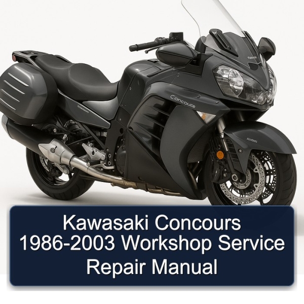 Kawasaki Concours 1986-2003 Workshop Service Repair Manual