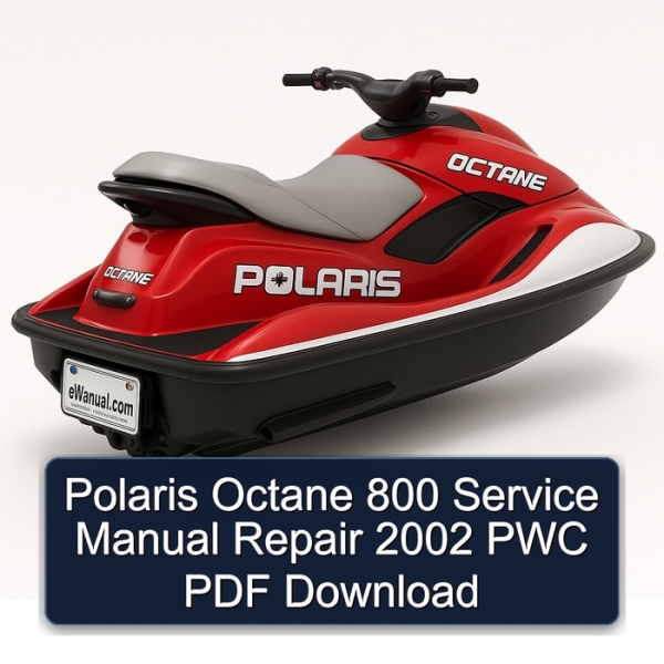 Polaris Octane 800 Service Manual Repair 2002 PWC PDF Download