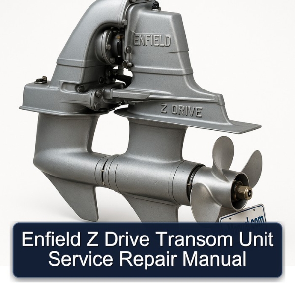 Enfield Z Drive Transom Unit Service Repair Manual