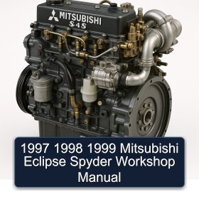 1997 1998 1999 Mitsubishi Eclipse Spyder Workshop Manual