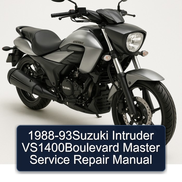 1988-93Suzuki Intruder VS1400Boulevard Master Service Repair Manual