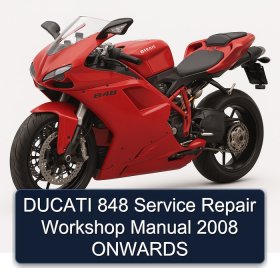 DUCATI 848 Service Repair Workshop Manual 2008 ONWARDS