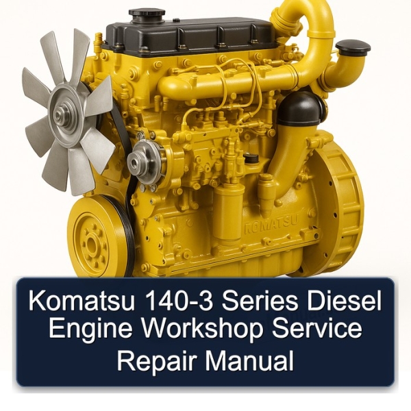 Komatsu 140-3 Series Diesel Engine Workshop Service Repair Manual
