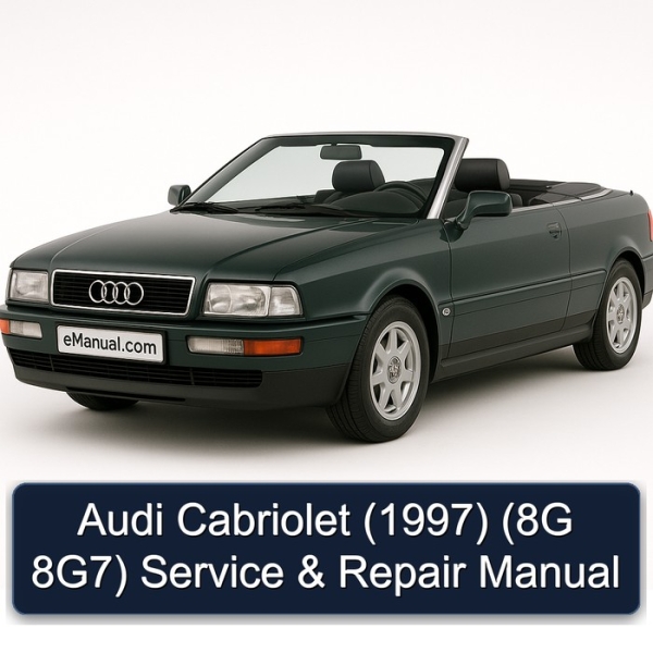 Audi Cabriolet (1997) (8G 8G7) Service & Repair Manual