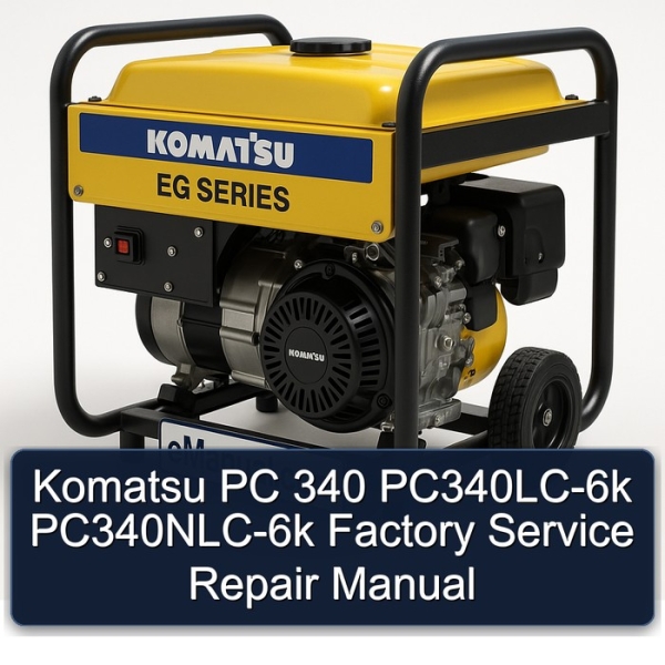 Komatsu PC 340 PC340LC-6k PC340NLC-6k Factory Service Repair Manual