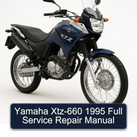 Yamaha Xtz-660 1995 Full Service Repair Manual