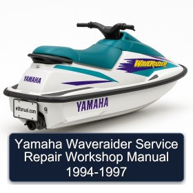 Yamaha Waveraider Service Repair Workshop Manual 1994-1997