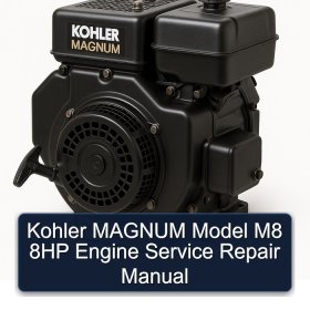 Kohler MAGNUM Model M8 8HP Engine Service Repair Manual