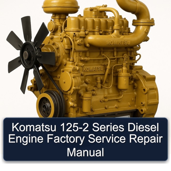 Komatsu 125-2 Series Diesel Engine Factory Service Repair Manual