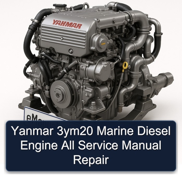Yanmar 3ym20 Marine Diesel Engine All Service Manual Repair