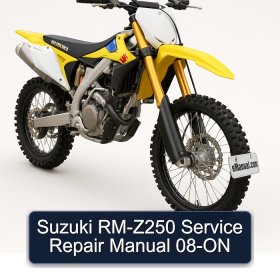 Suzuki RM-Z250 Service Repair Manual 08-ON