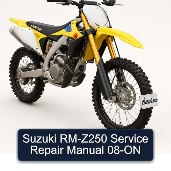 Suzuki RM-Z250 Service Repair Manual 08-ON