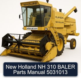 New Holland NH 310 BALER Parts Manual 5031013