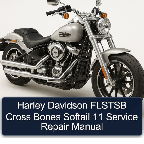 Harley Davidson FLSTSB Cross Bones Softail 11 Service Repair Manual