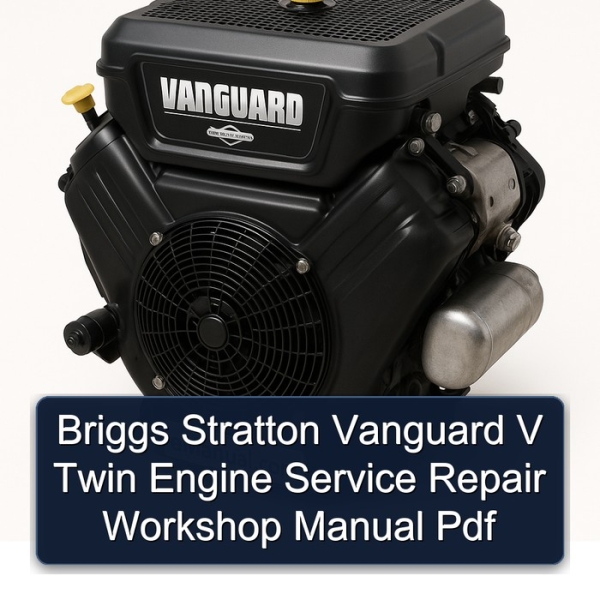 Briggs Stratton Vanguard V Twin Engine Service Repair Workshop Manual Pdf